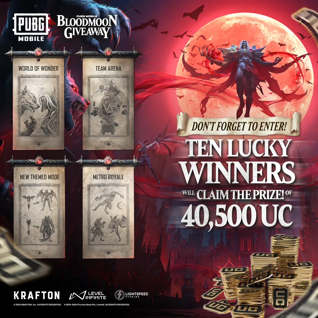 PUBG Mobile social campaign creative