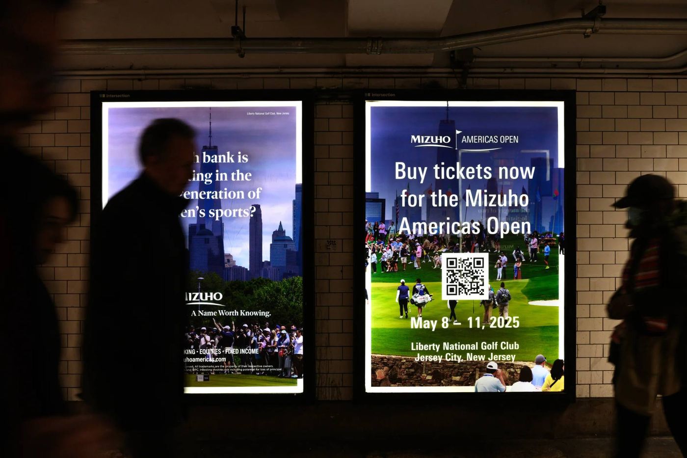 Mizuho Americas Open campaign installation